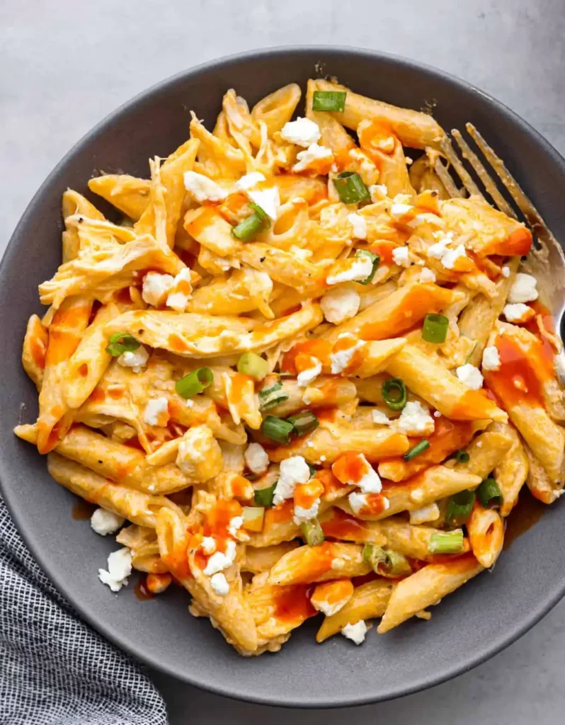 Easy Buffalo Chicken Pasta
