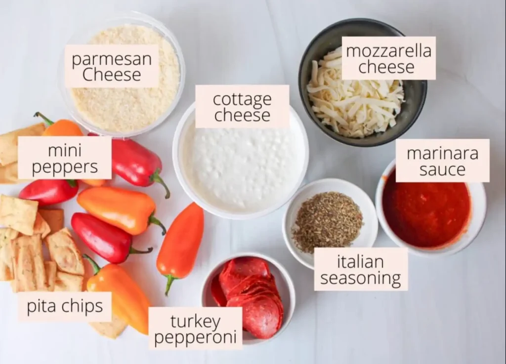 cottage cheese pizza bowl