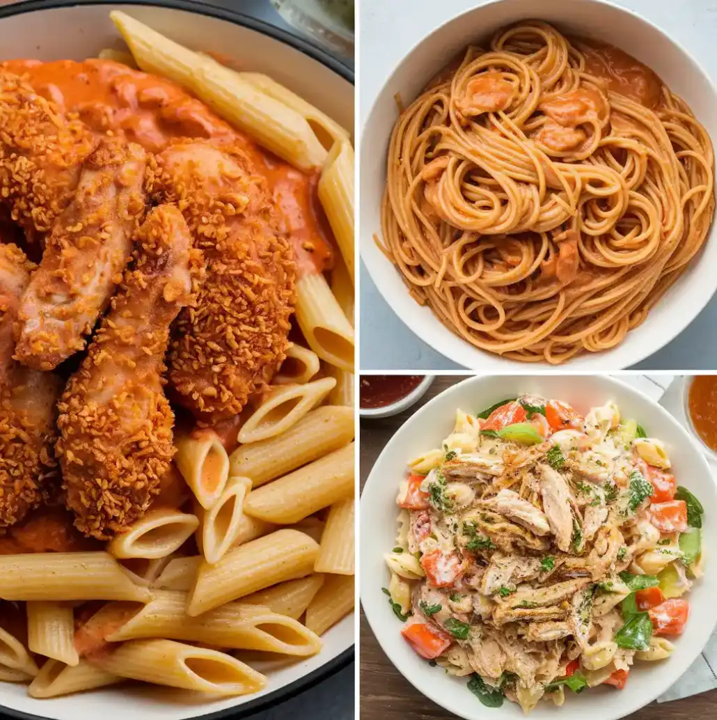 Spicy buffalo chicken dinners