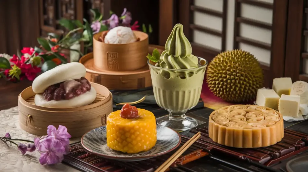Traditional Asian desserts
