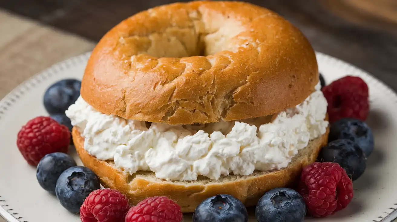 cottage cheese bagels