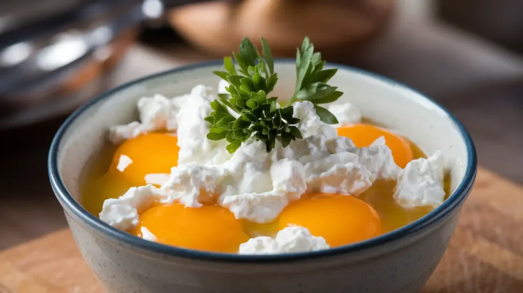 Cottage Cheese and Eggs