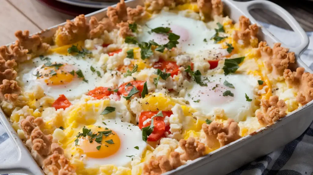 cottage cheese egg bake