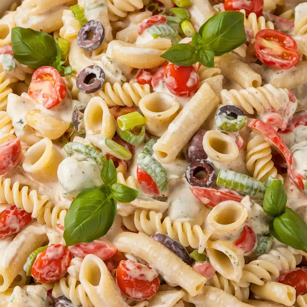 creamy pasta salad