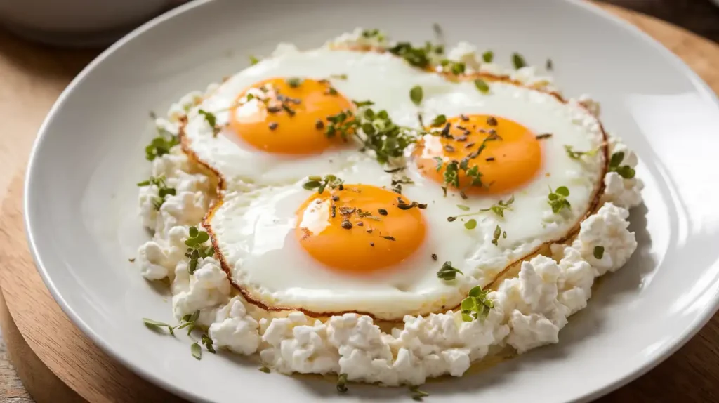 Eggs with Cottage Cheese