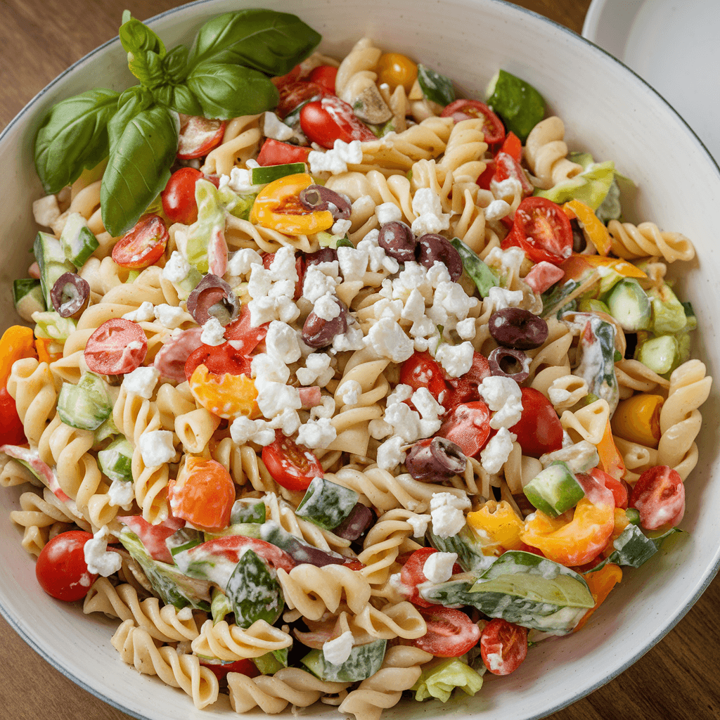 Vegetarian Pasta Salad