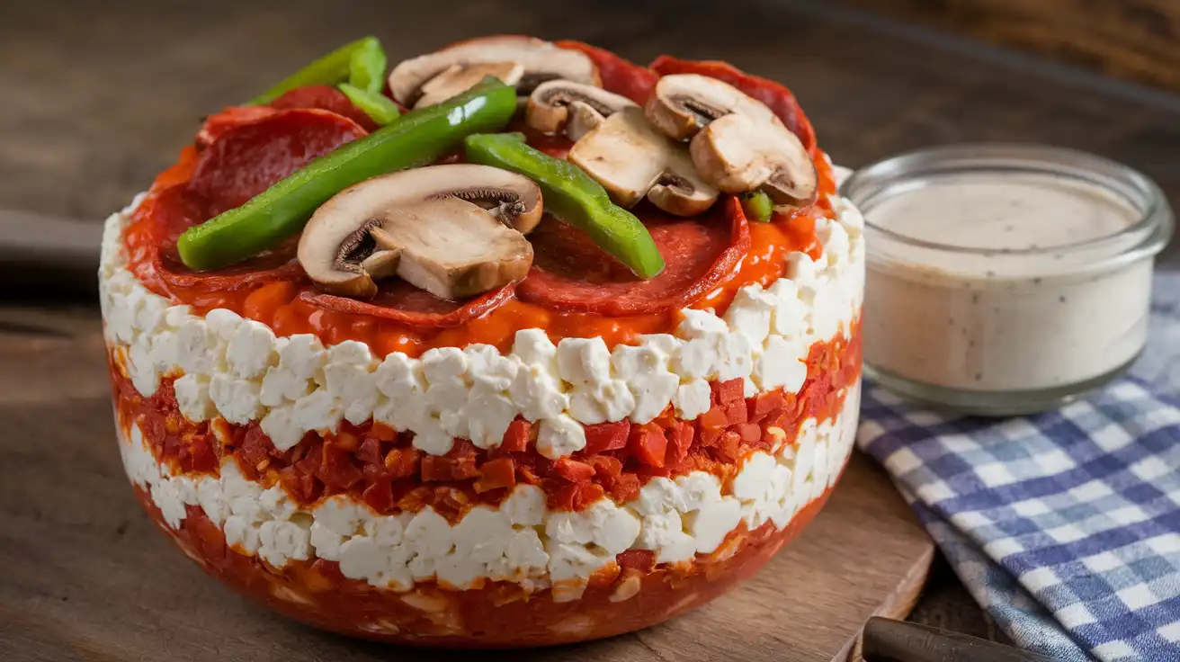 Cottage Cheese Pizza Bowl