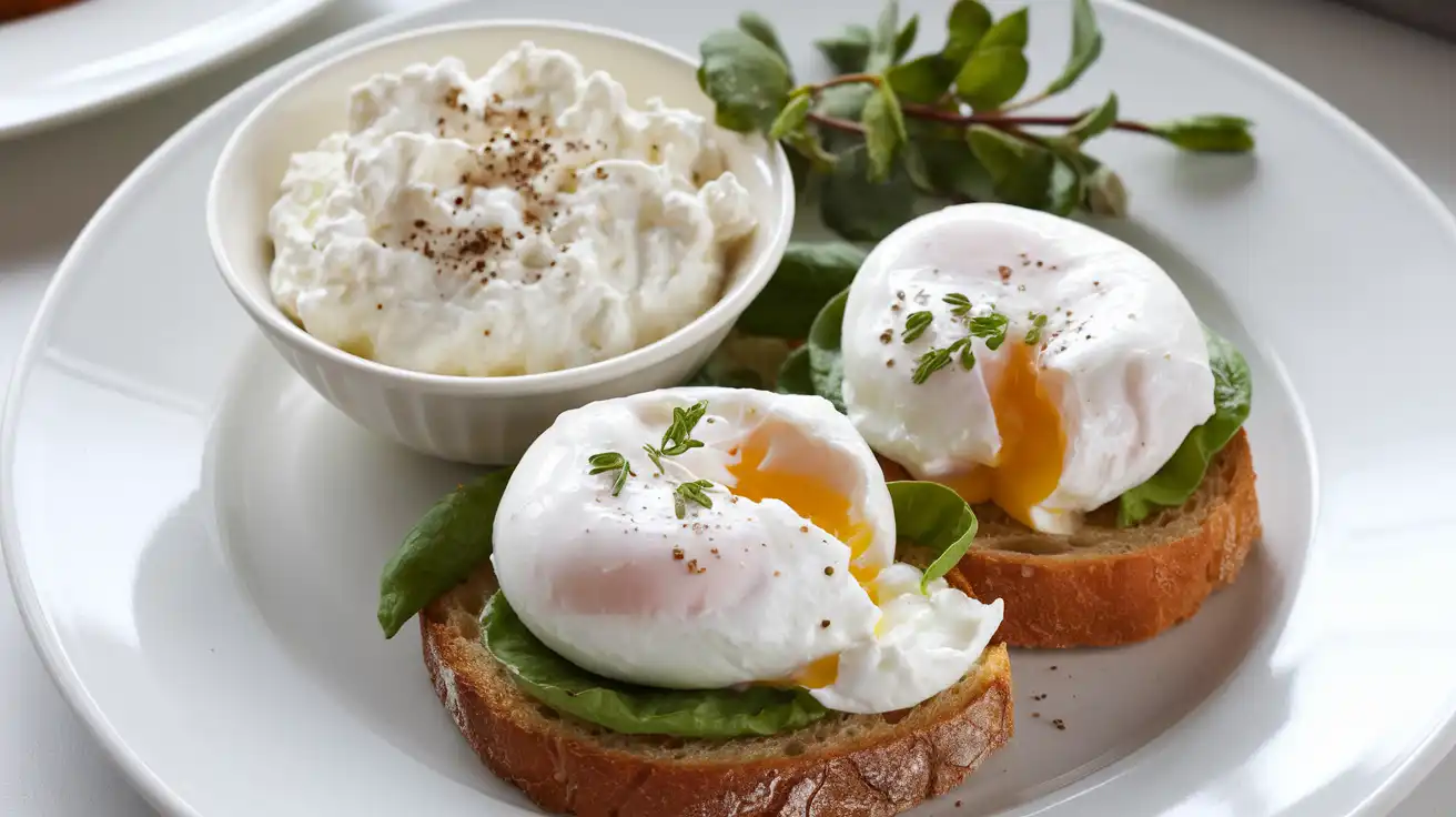 eggs with cottage cheese
