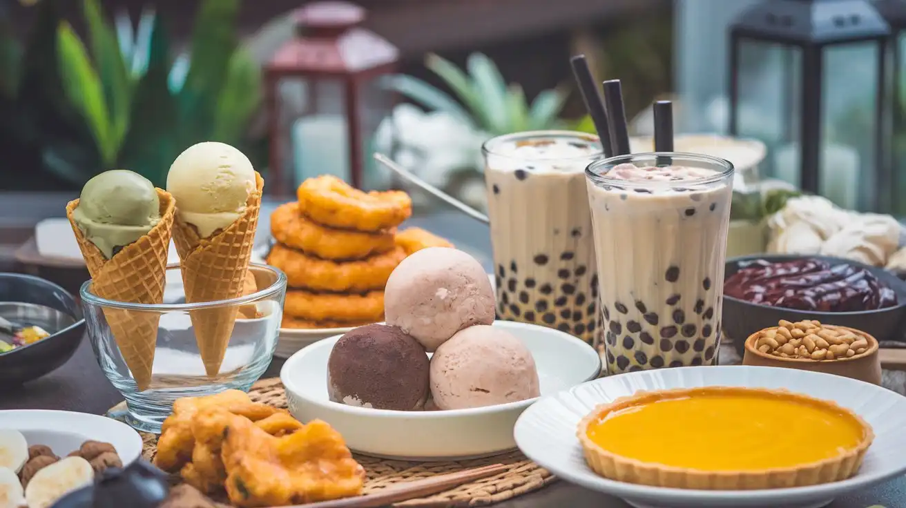 Asian desserts