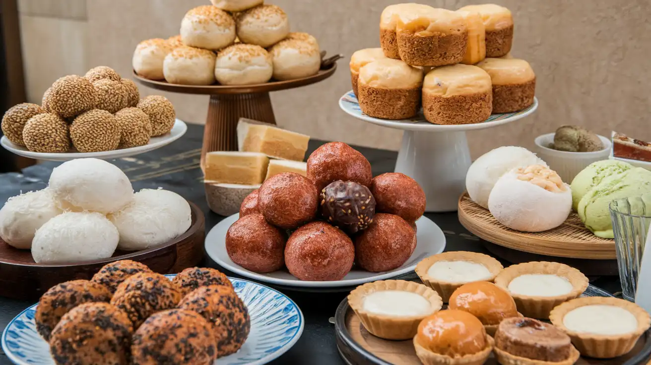 What are common Chinese desserts