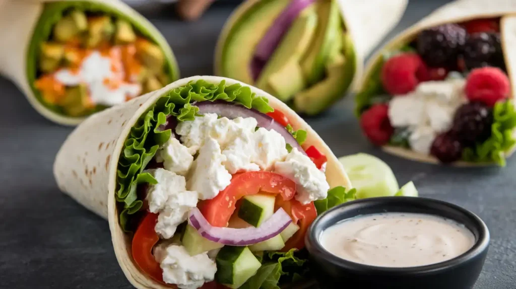 Cottage Cheese Wraps