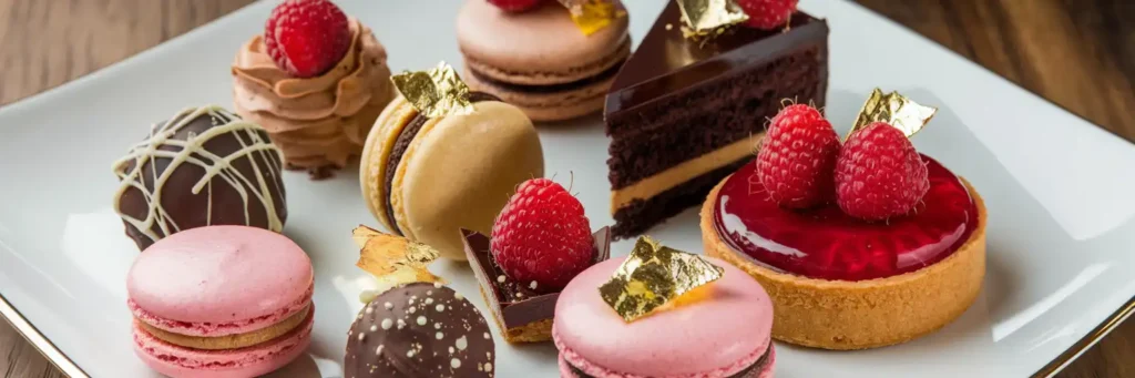 fancy desserts