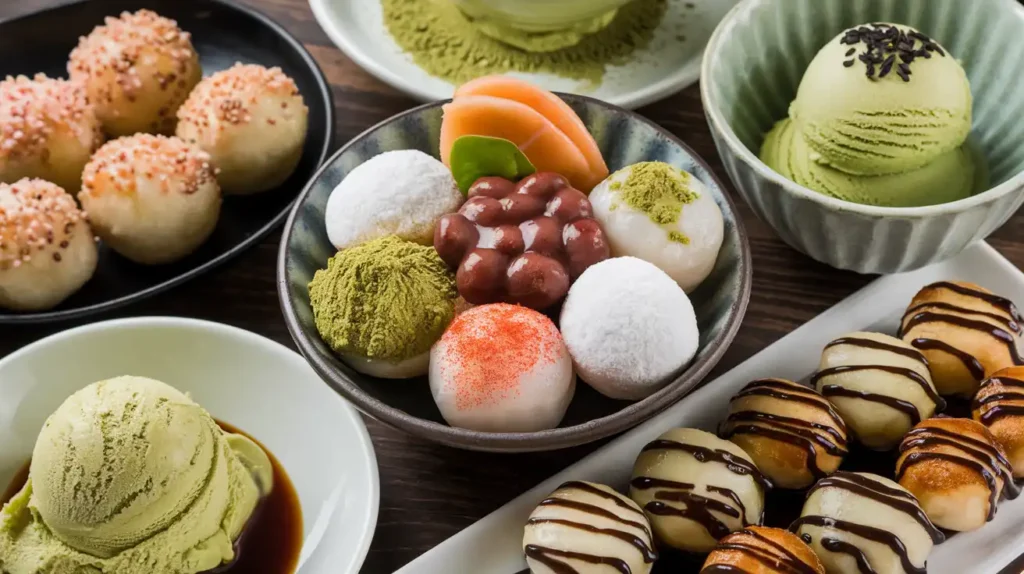 What are the most popular desserts in Asia