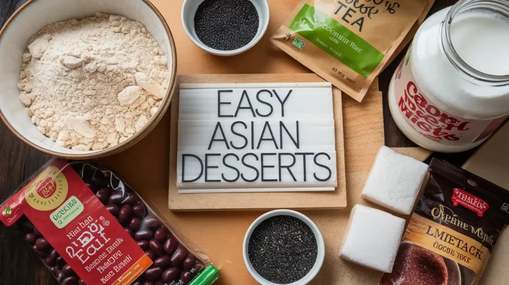 Easy Asian Desserts