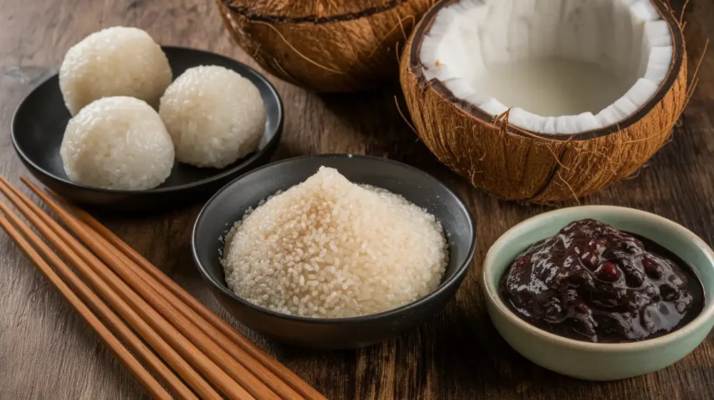 Traditional Asian desserts