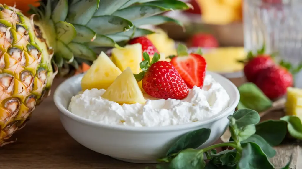 cottage cheese and fruit