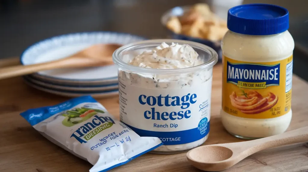 Cottage Cheese Ranch Dip