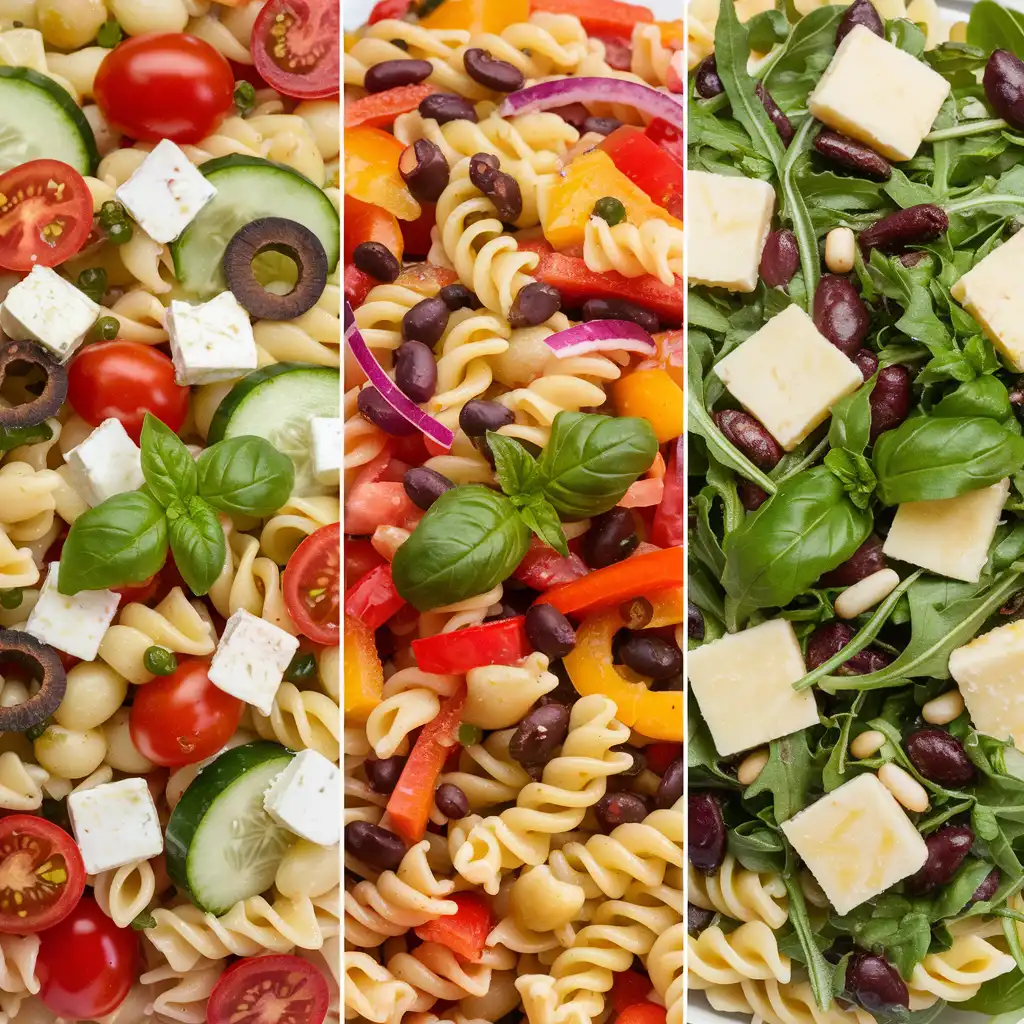 pasta salad with protein