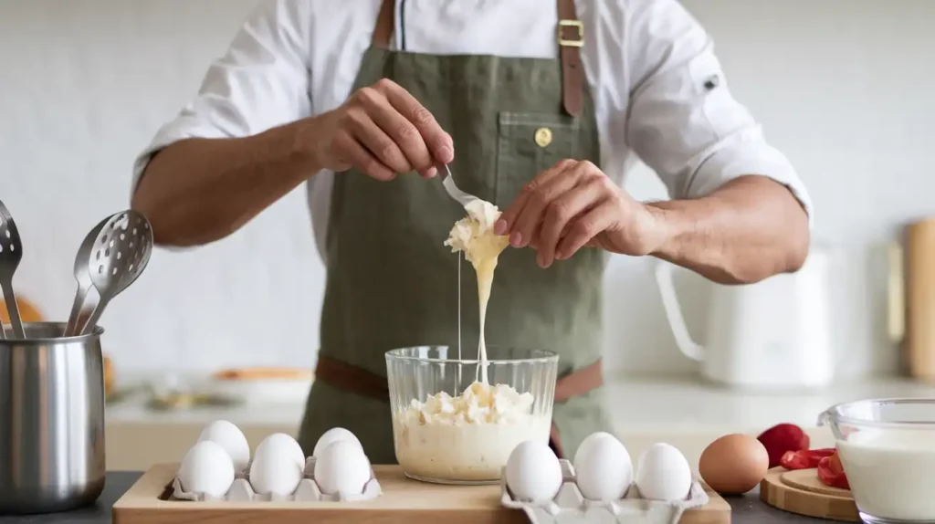 Cottage Cheese and Eggs