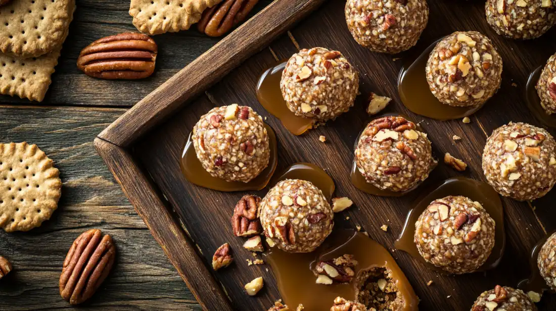 Pecan Pie Balls (No-Bake)
