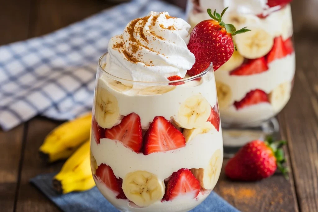 Strawberry Banana Pudding