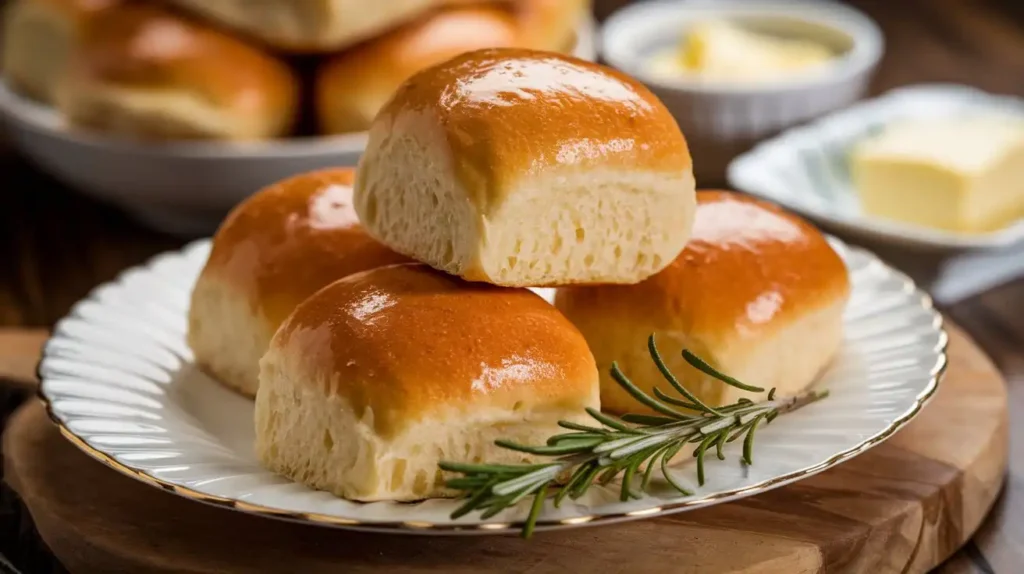 no yeast dinner rolls