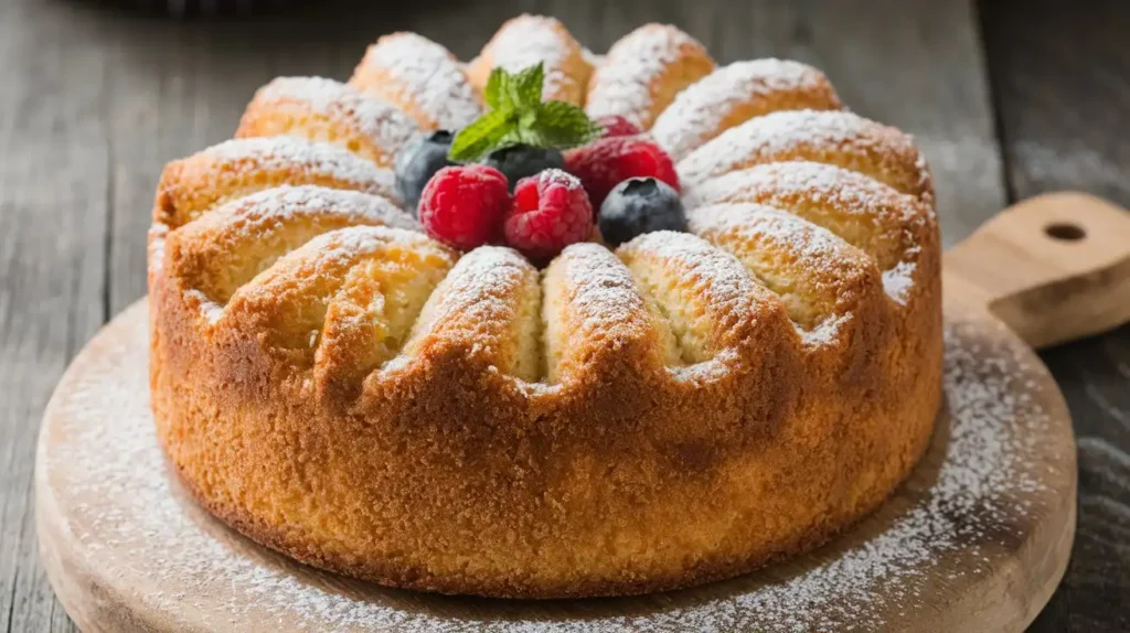 Vanilla Buttermilk Pound Cake