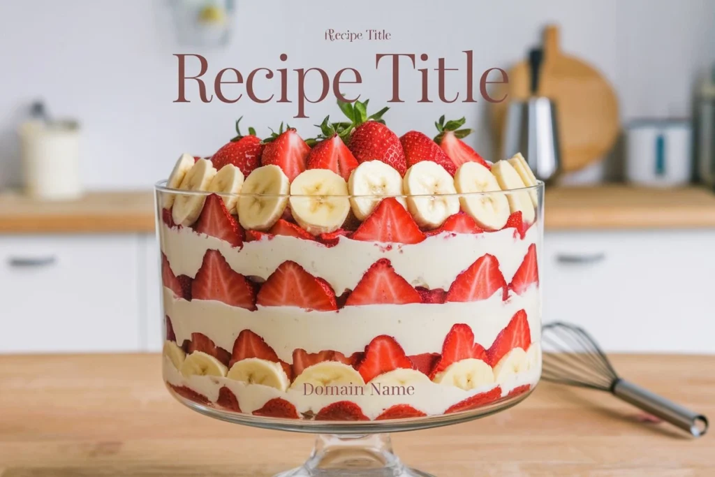 Strawberry Banana Pudding