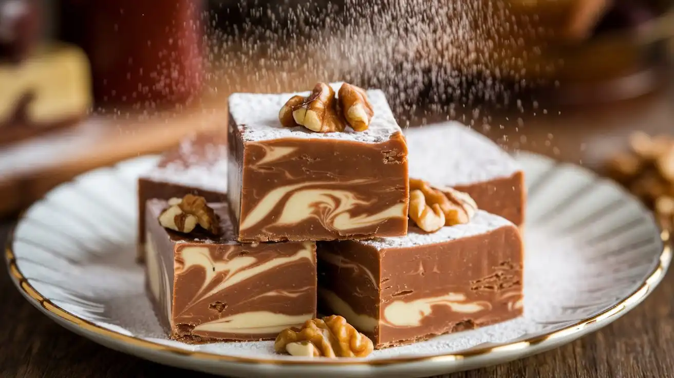 Buttered Rum Fudge
