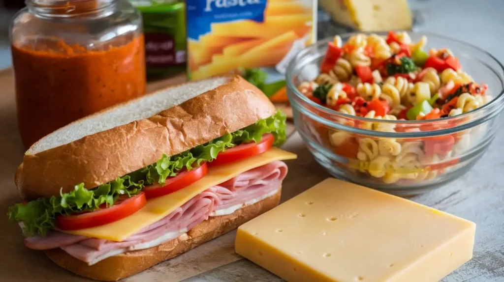 Sandwich Pasta Salad