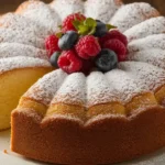 Vanilla Buttermilk Pound Cake