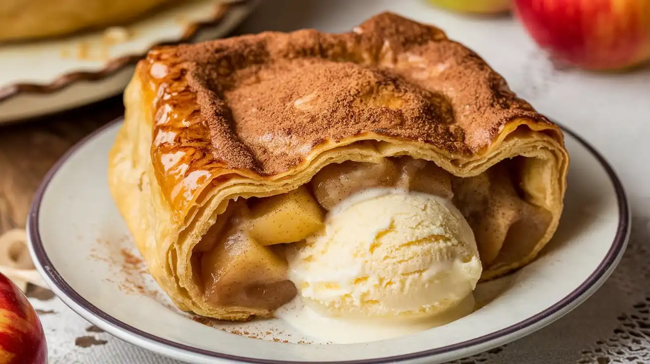 Old-fashioned apple dumplings