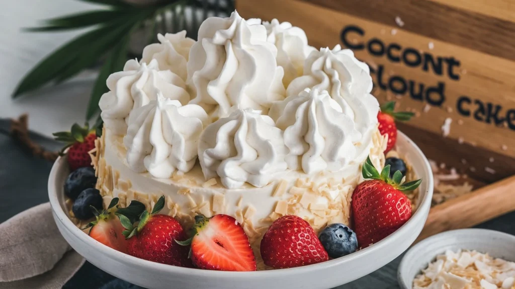 Coconut Cloud Cake