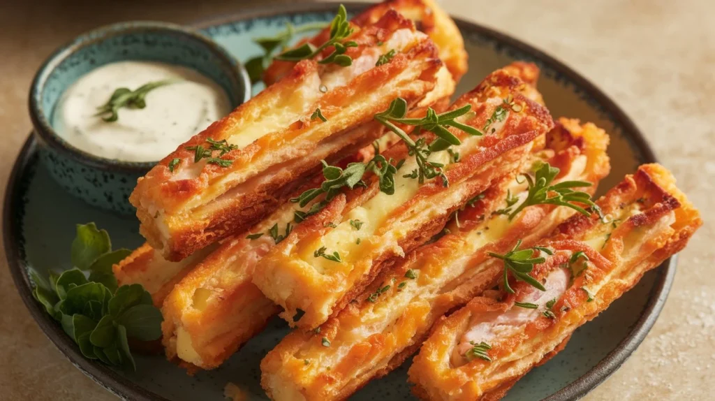 Ham and Cheese Sticks