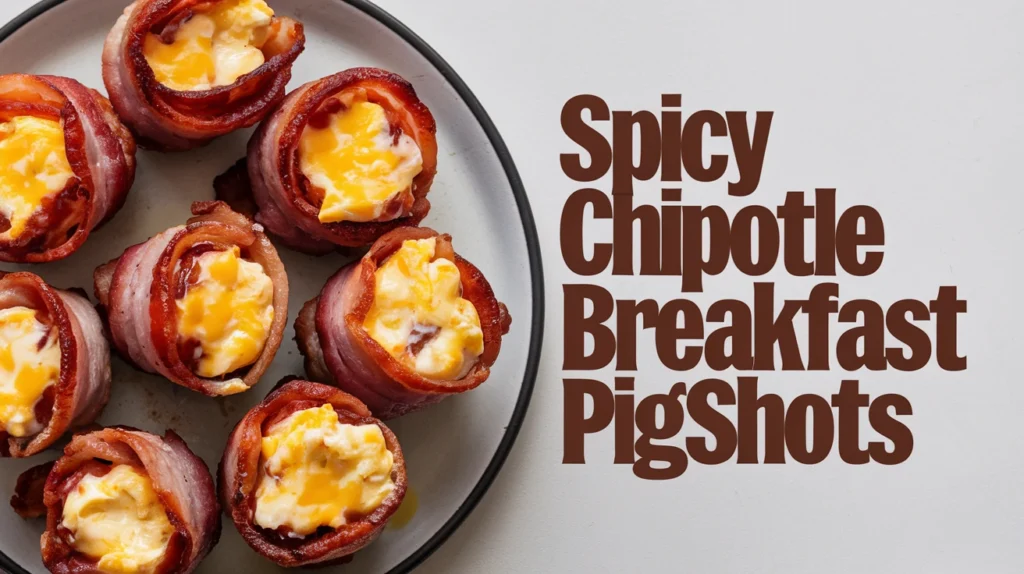 Spicy Chipotle Breakfast Pigshots