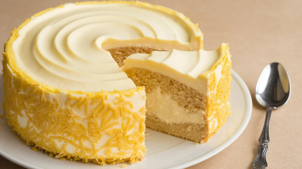 Lemon Cream Cheese Dump Cake Recipe