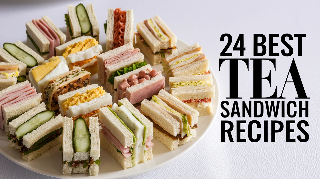 24 Best Tea Sandwich Recipes