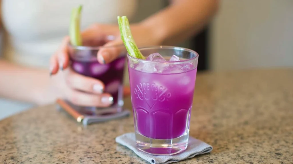 Jamaican Purple Rain Cocktail