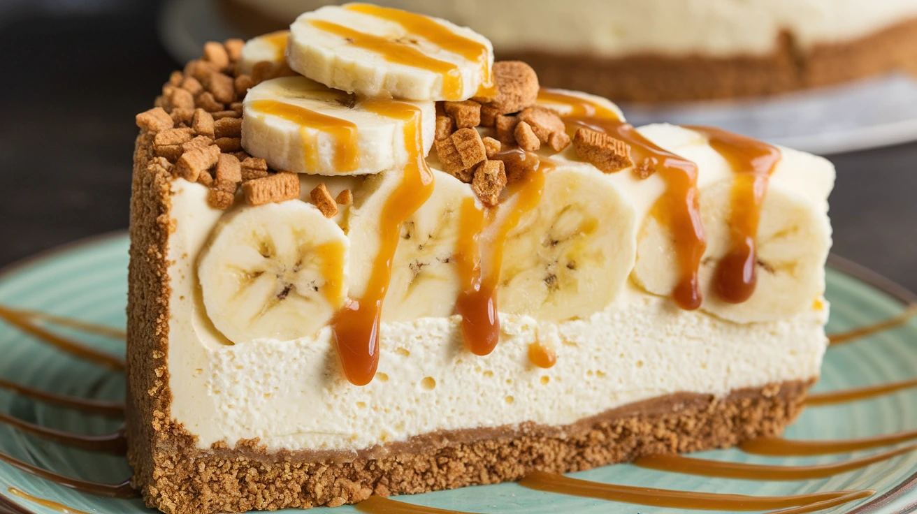 Best Banana Pudding Crunch Cheesecake