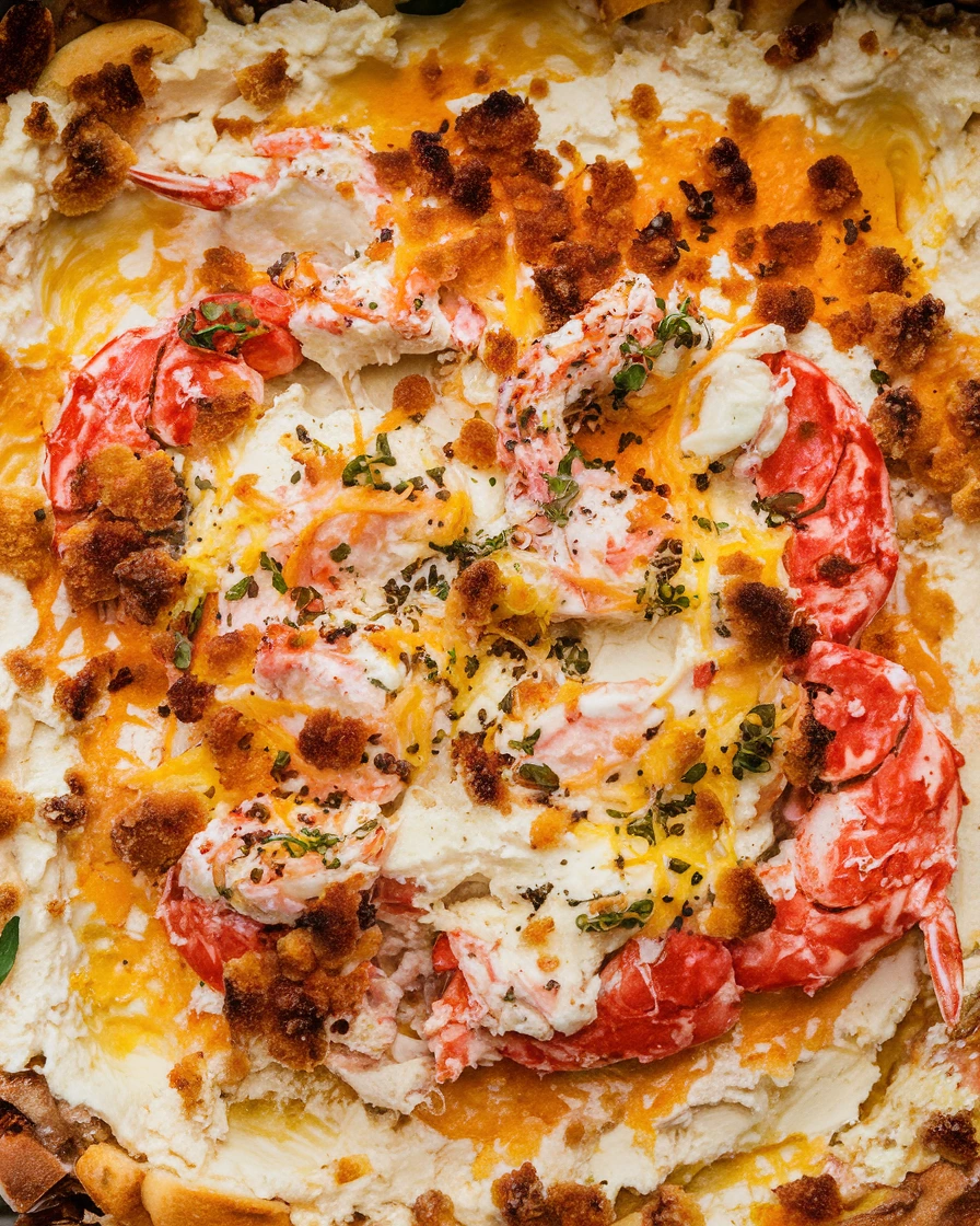 Creamy Cheesy Baked Crab Dip