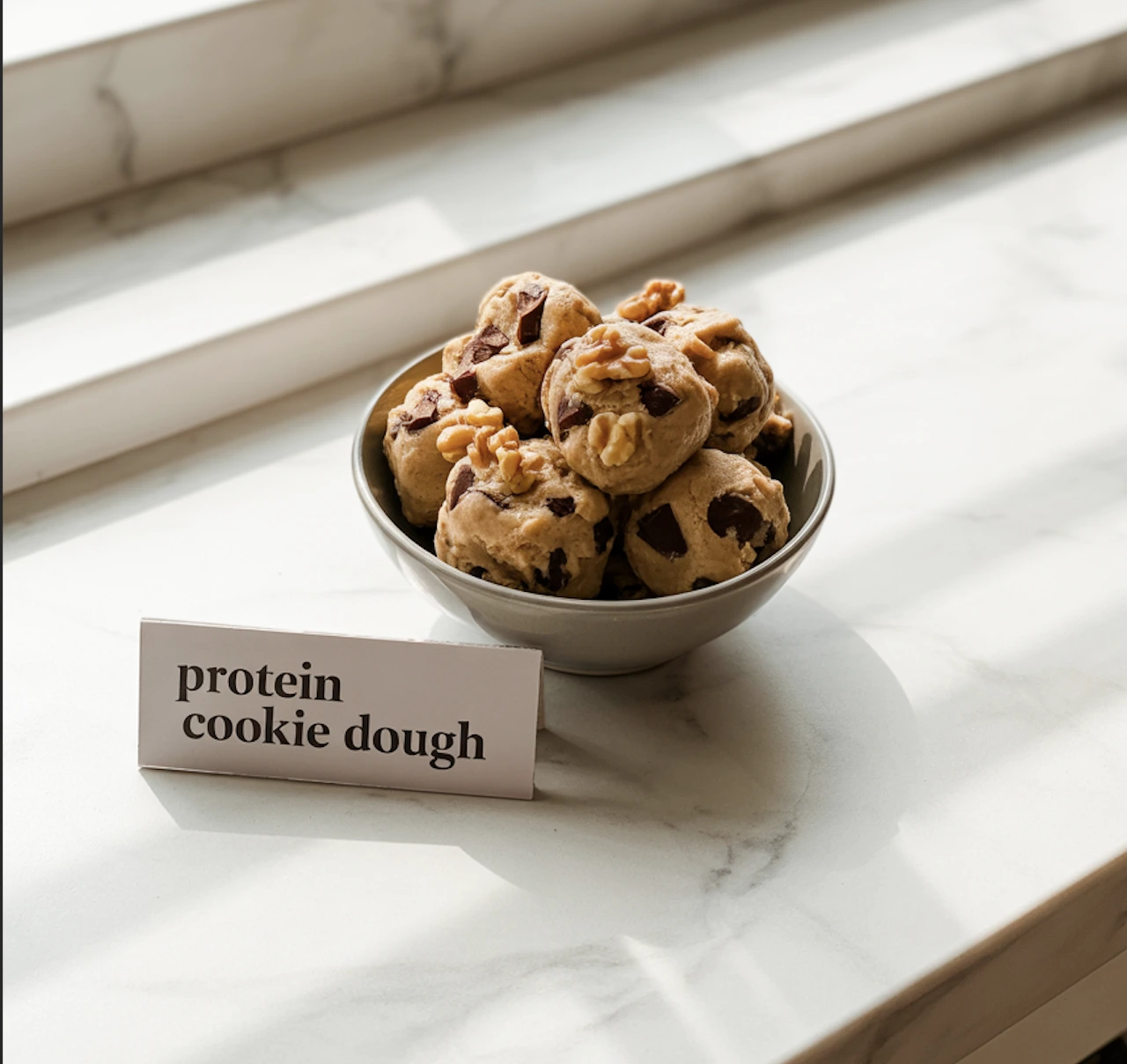Protein cookie dough
