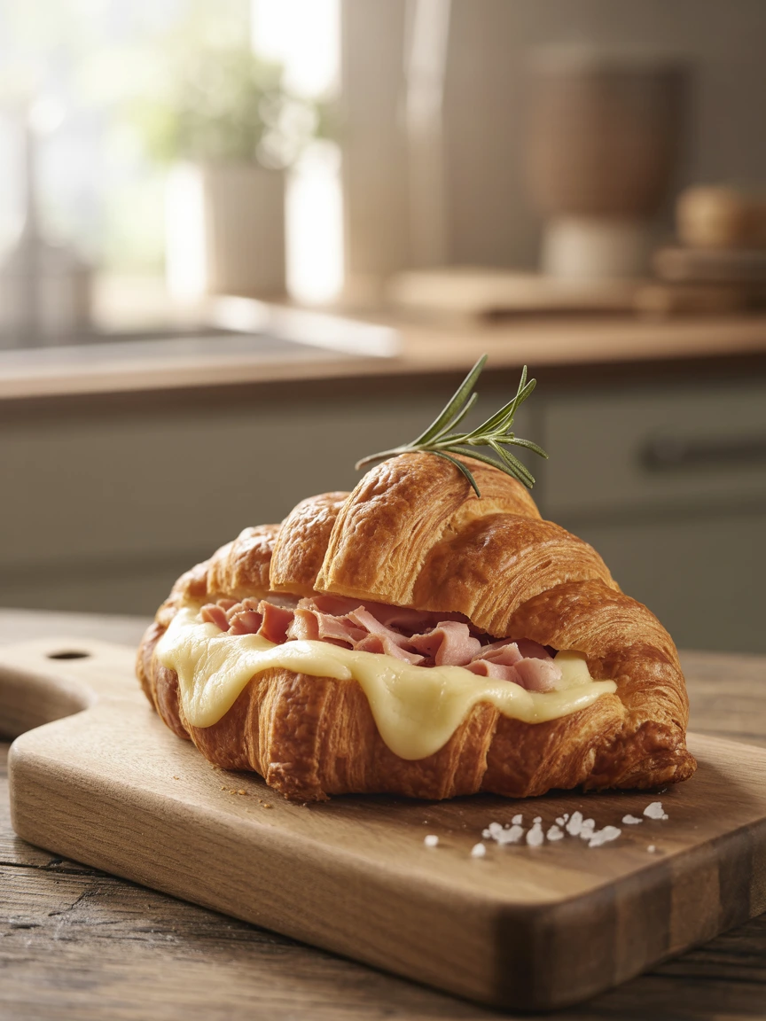 Ham and Cheese Croissant