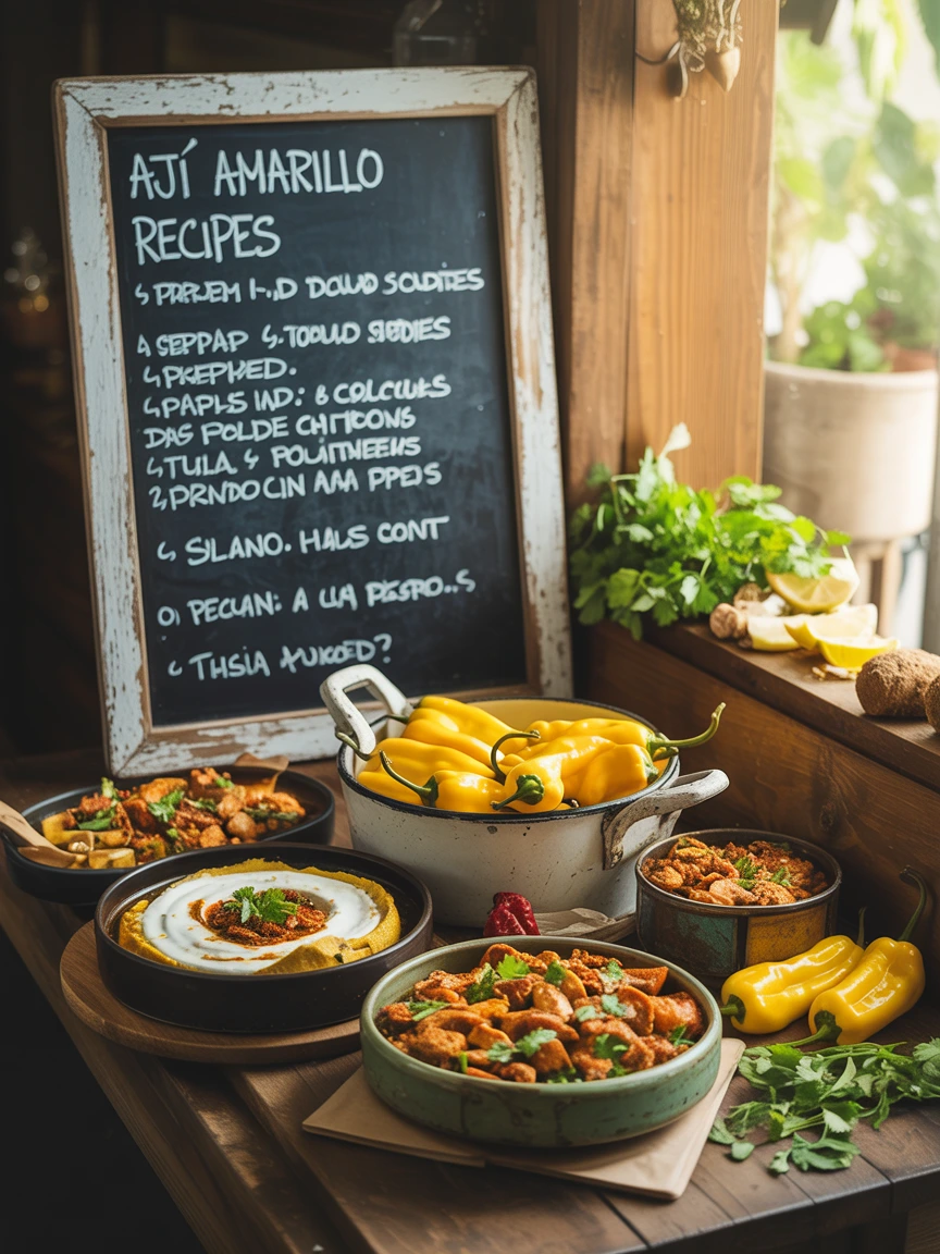 Ají Amarillo Recipes