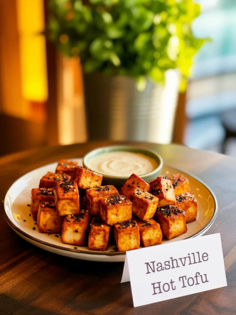 Nashville Hot Tofu Bites Recipe