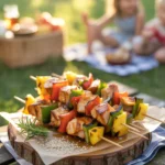Yummy Honey Chicken Kabobs