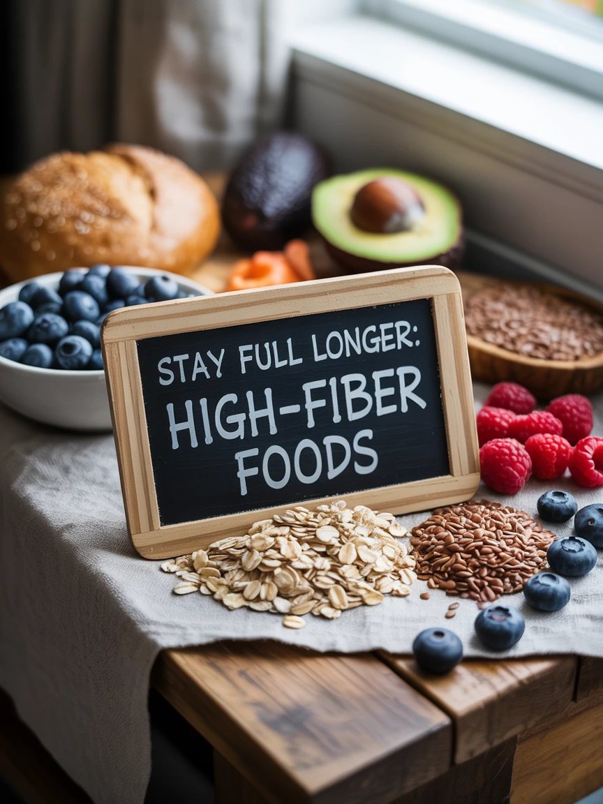 Stay Full Longer: High-Fiber Foods