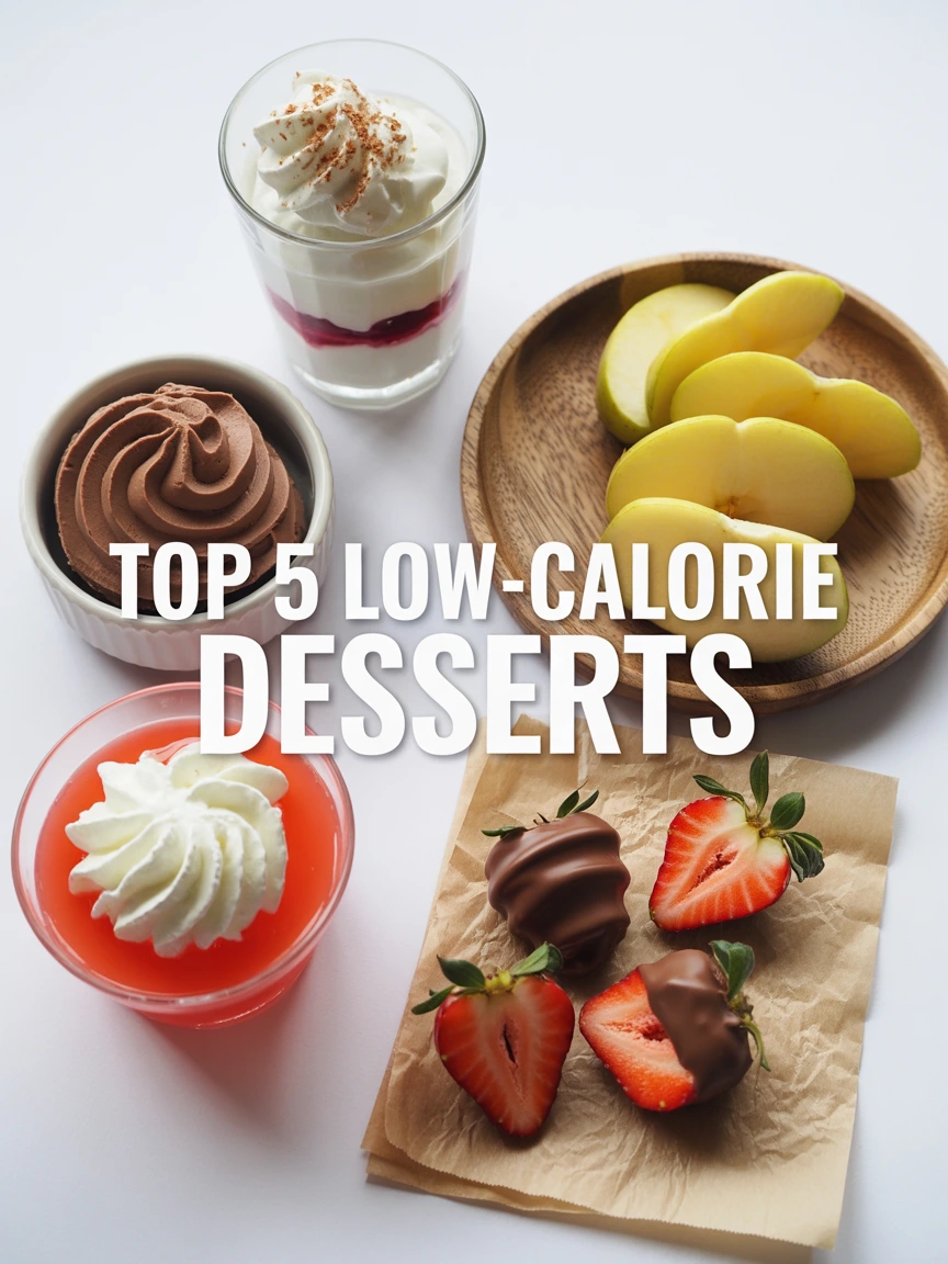 Top 5 Low-Calorie Desserts