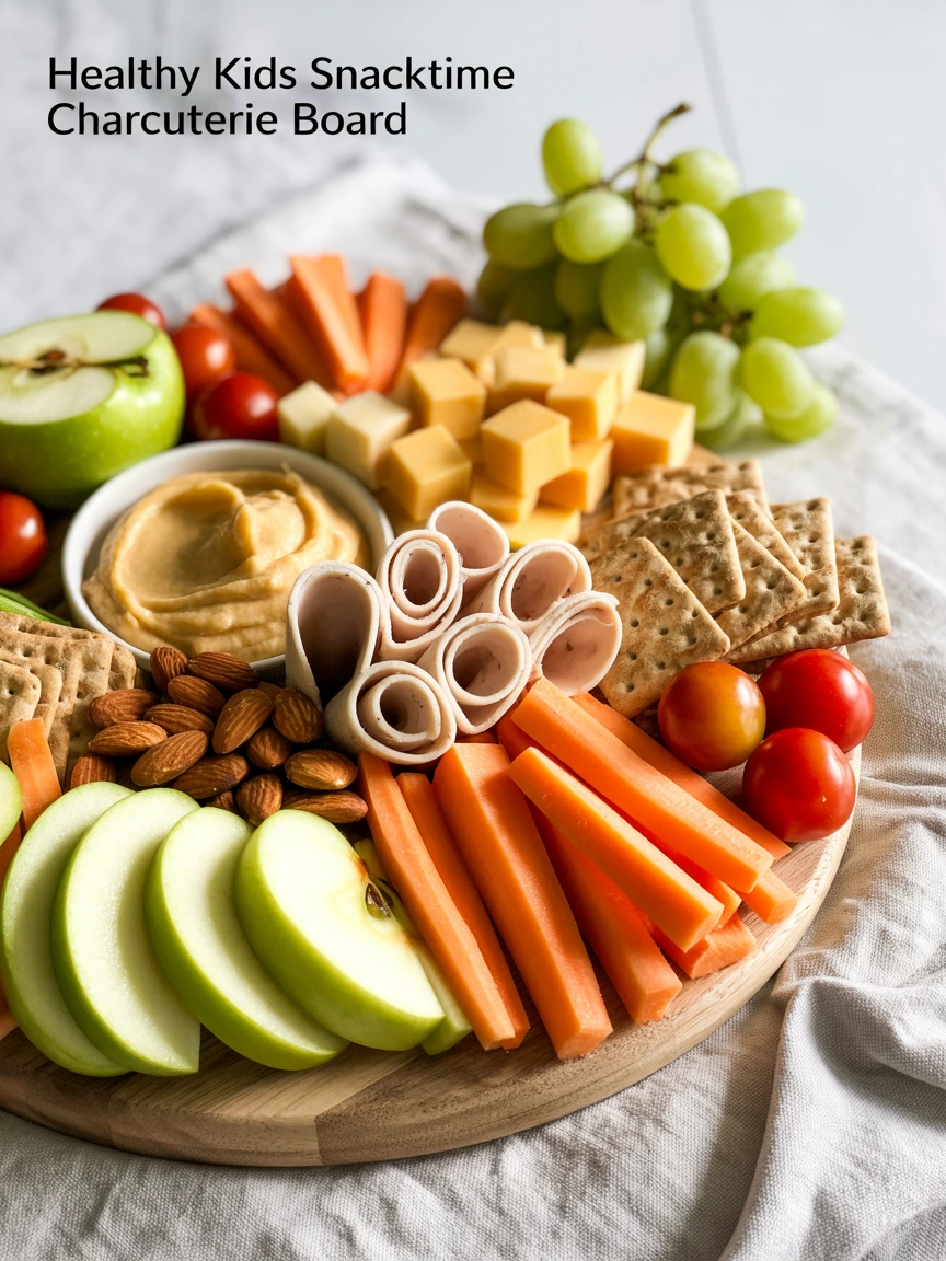 Healthy Kids Snacktime Charcuterie Board