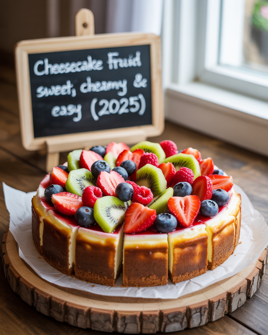 fruit salad with cream cheese