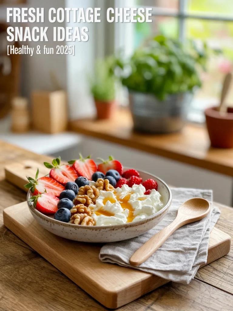 Fresh Cottage Cheese Snack Ideas